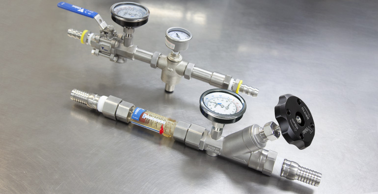 Valex Process Cooling Water Return & Supply Sticks