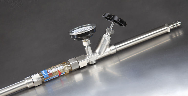 Valex Process Cooling Water Return & Supply Sticks