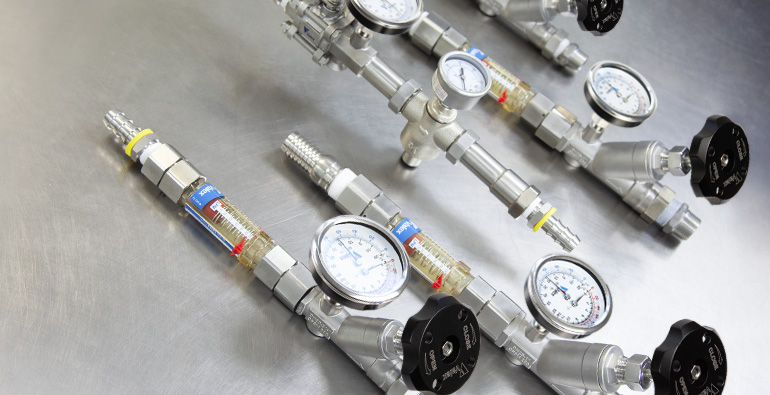 Valex Process Cooling Water Return & Supply Sticks