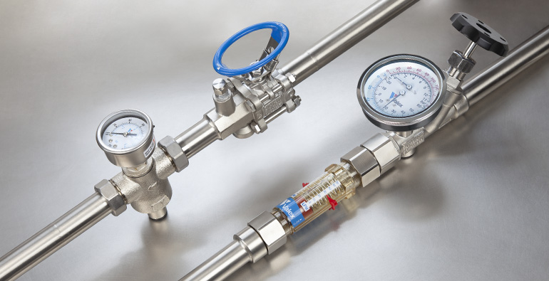 Valex Process Cooling Water Return & Supply Sticks