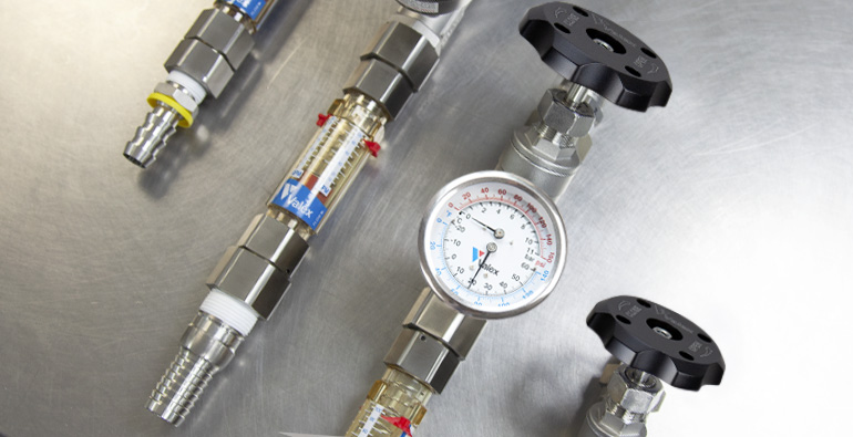 Valex Process Cooling Water Return & Supply Sticks