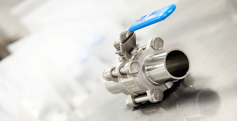 Valex Stainless Steel Process Cooling Water Ball Valves